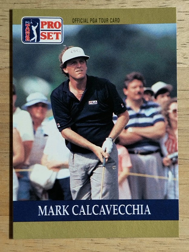 1990 Pro Set #31 Mark Calcavecchia RC