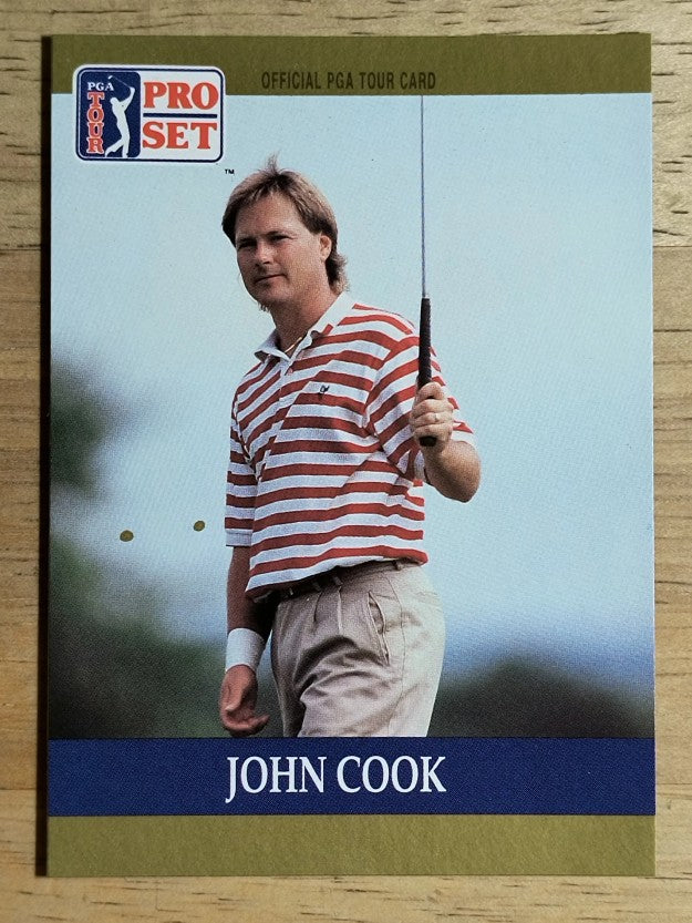 1990 Pro Set #40 John Cook