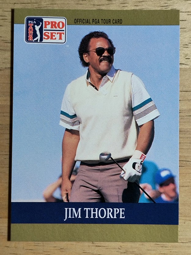 1990 Pro Set #43 Jim Thorpe RC