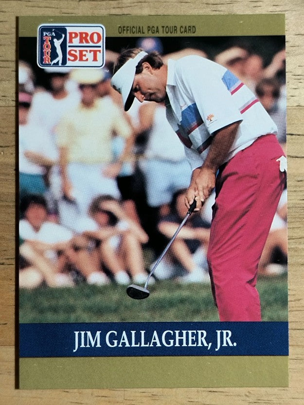 1990 Pro Set #44 Jim Gallagher RC