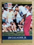 1990 Pro Set #44 Jim Gallagher RC