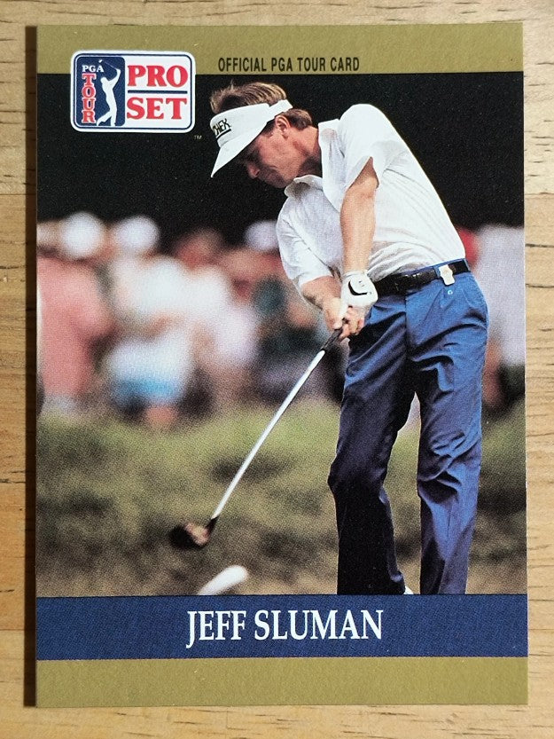 1990 Pro Set #45 Jeff Sluman RC