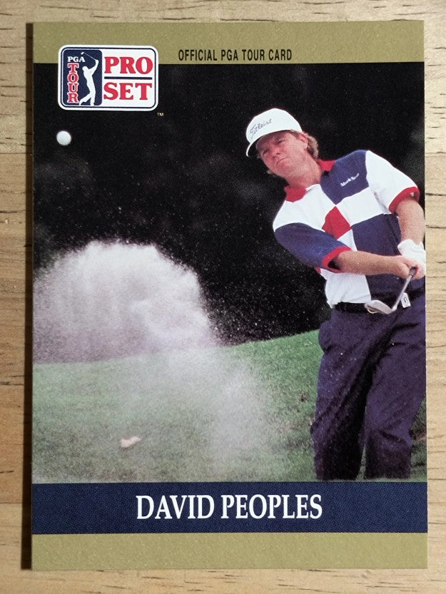 1990 Pro Set #57 David Peoples RC
