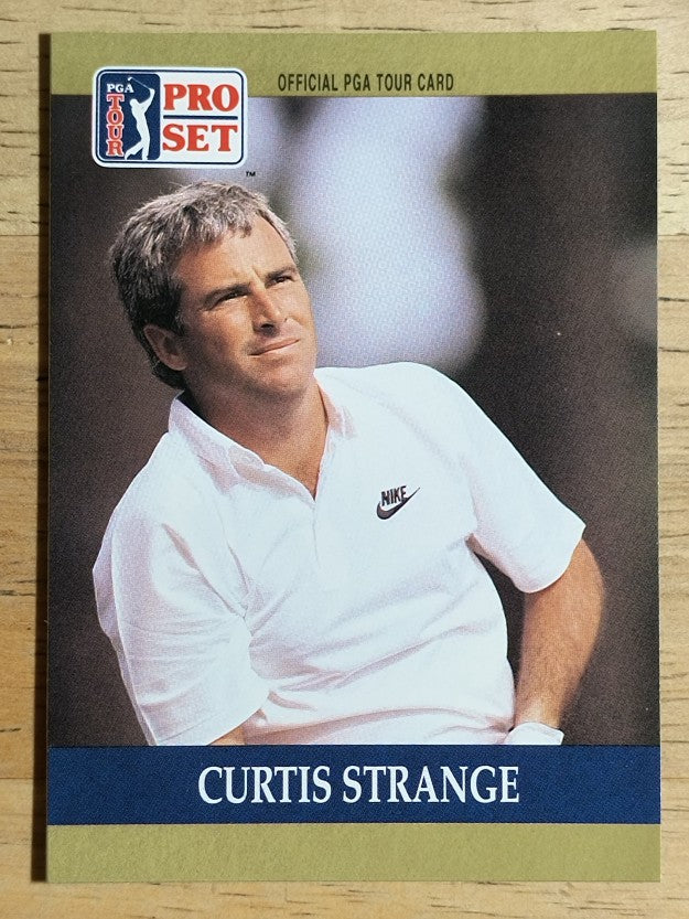 1990 Pro Set #60 Curtis Strange