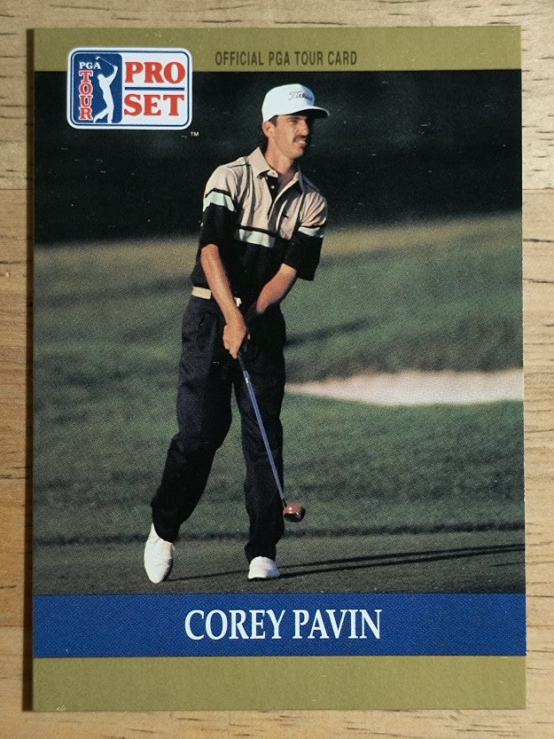 1990 Pro Set #62 Corey Pavin RC