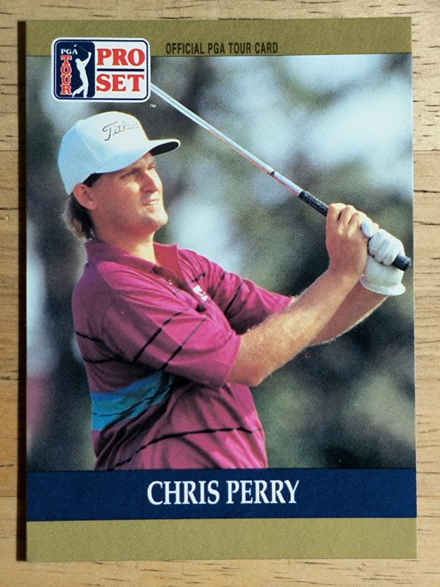 1990 Pro Set #63 Chris Perry RC