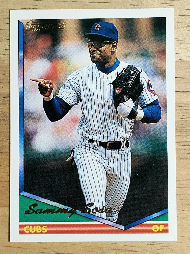 1994 Topps Gold #725 Sammy Sosa