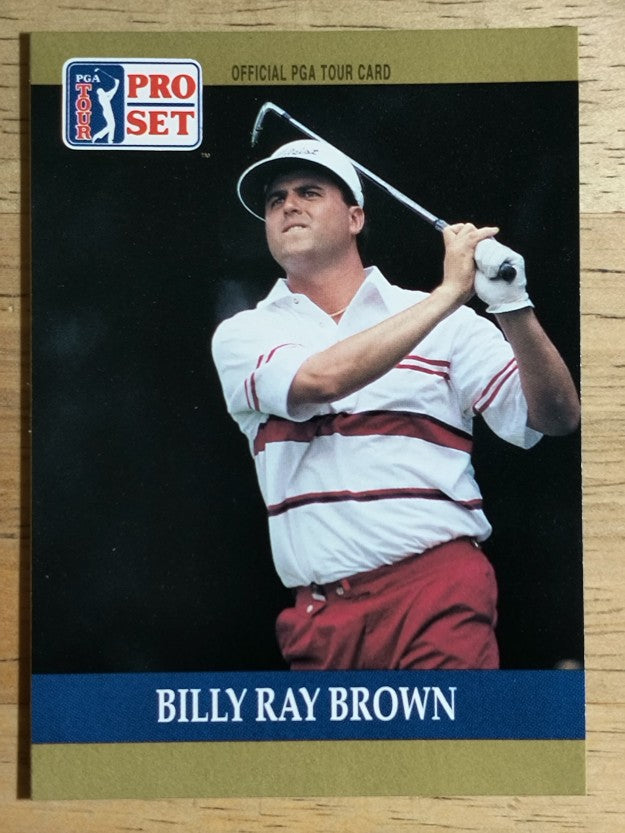 1990 Pro Set #69 Billy Ray Brown RC