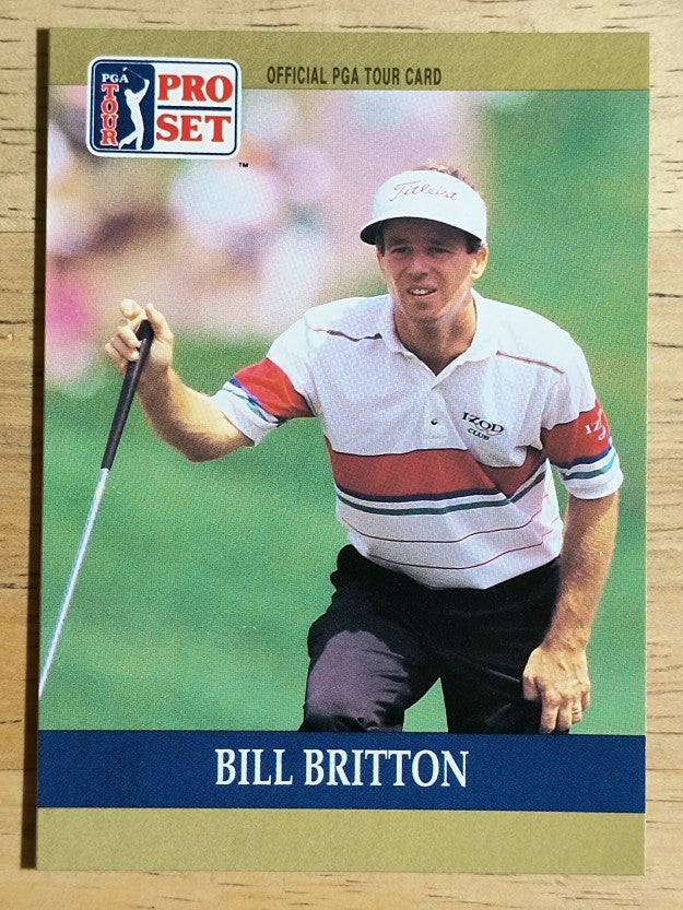 1990 Pro Set #72 Bill Britton RC