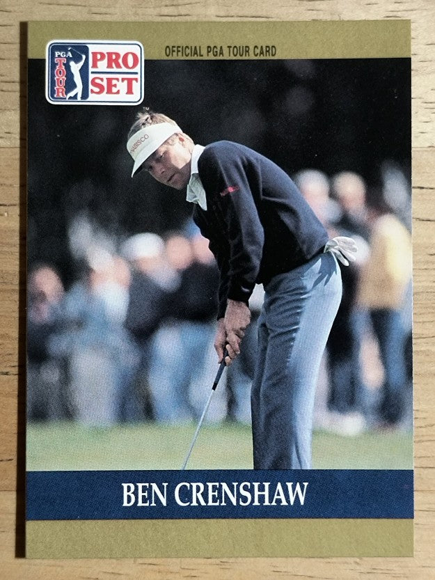 1990 Pro Set #73 Ben Crenshaw