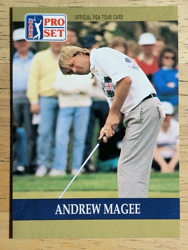1990 Pro Set #74 Andrew Magee RC
