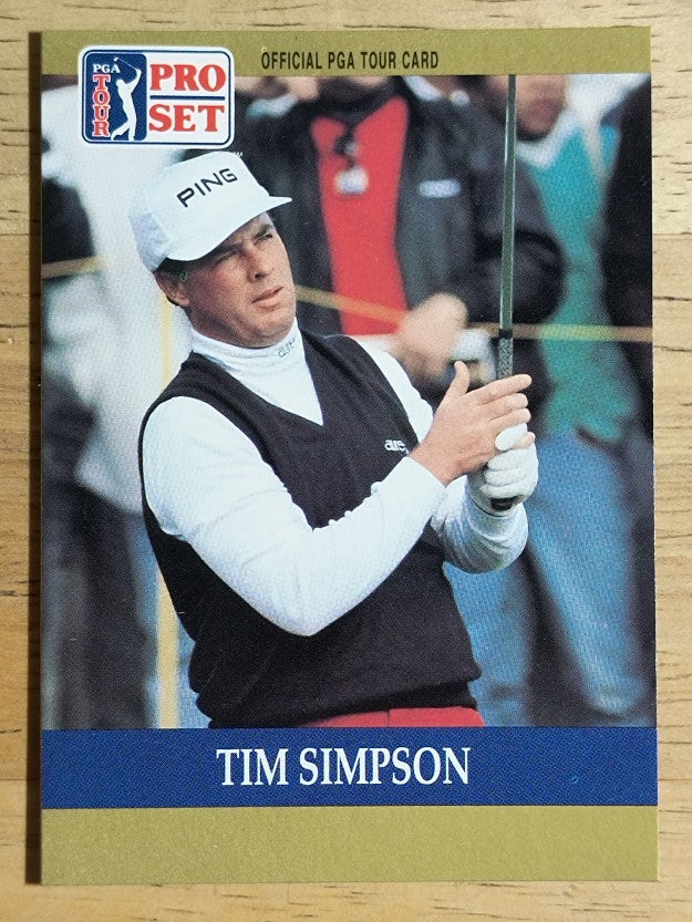 1990 Pro Set #75 Tim Simpson RC