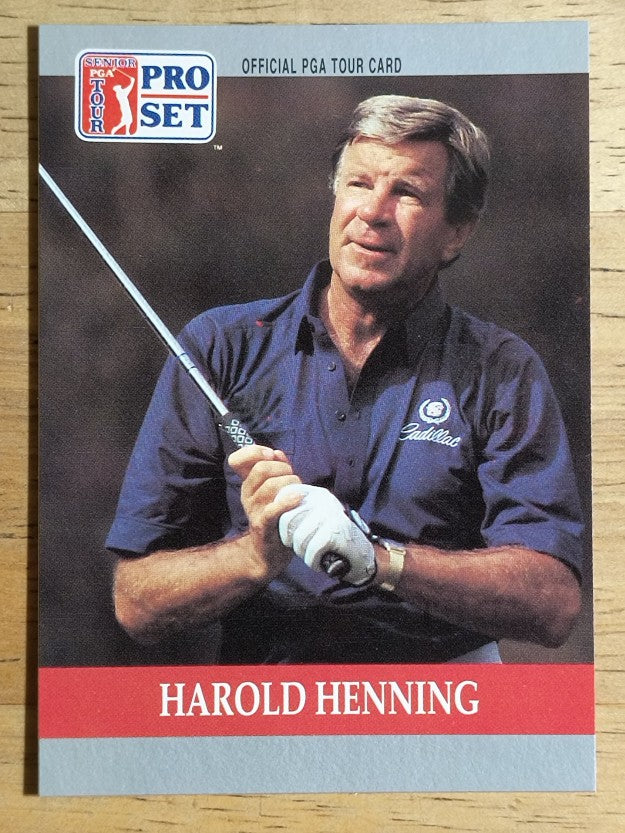 1990 Pro Set #76 Harold Henning RC
