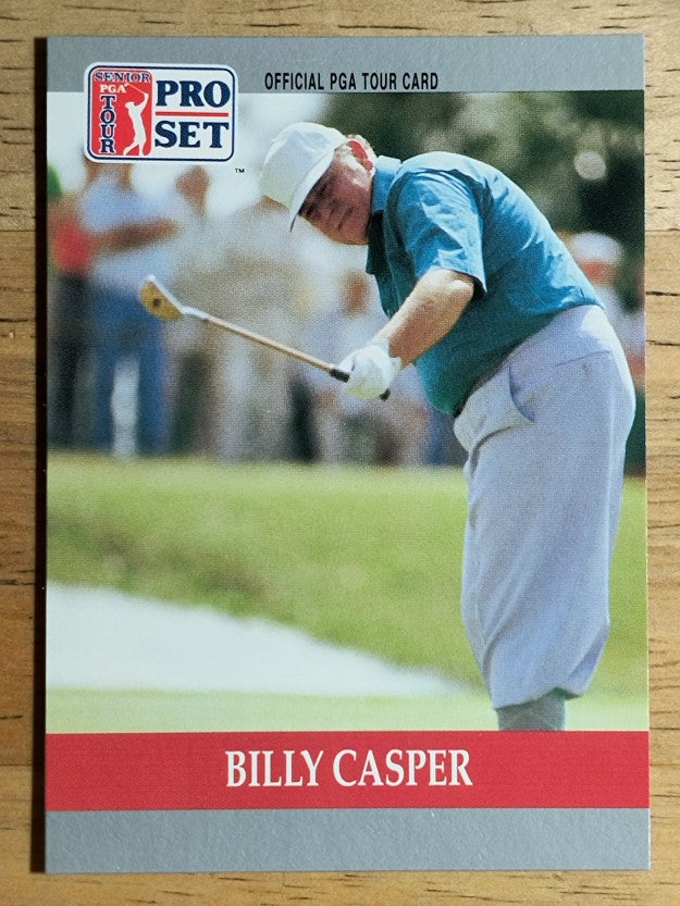 1990 Pro Set #81 Billy Casper RC