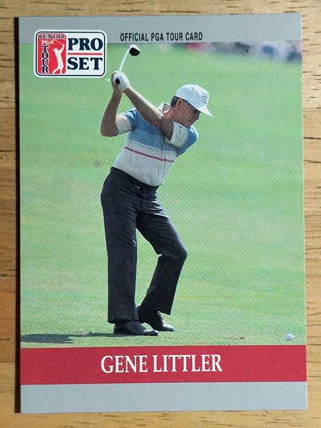1990 Pro Set #91 Gene Littler RC