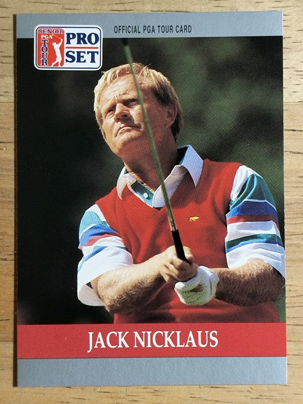 1990 Pro Set #93 Jack Nicklaus