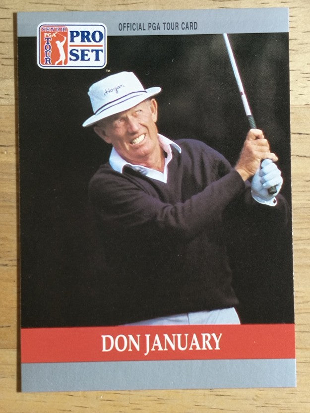 1990 Pro Set #94 Don January RC
