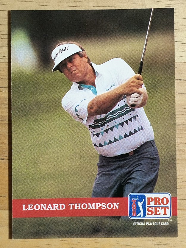 1992 Pro Set #37 Leonard Thompson