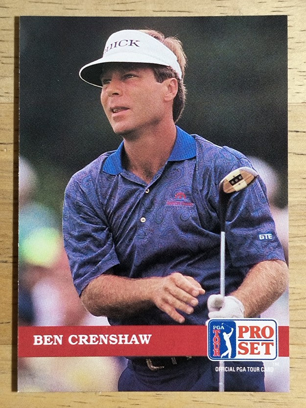 1992 Pro Set #38 Ben Crenshaw