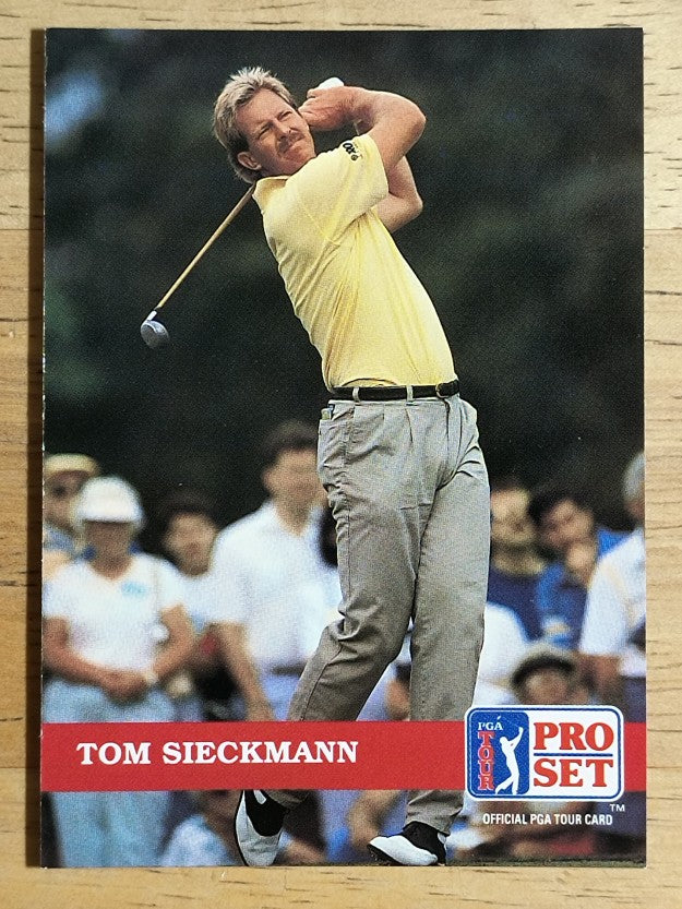 1992 Pro Set #40 Tom Sieckmann