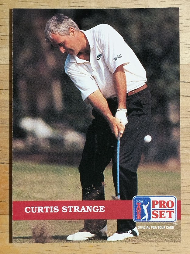 1992 Pro Set #45 Curtis Strange