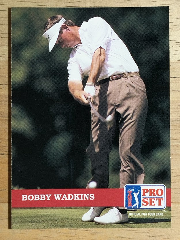 1992 Pro Set #56 Bobby Wadkins