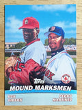 2001 Topps Combos #TC4 Bob Gibson/Pedro Martinez