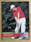 1992 Pro Set #73 Jim Hallet