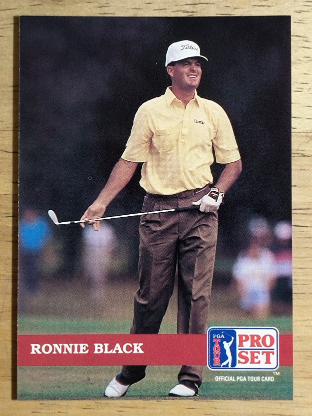 1992 Pro Set #76 Ronnie Black