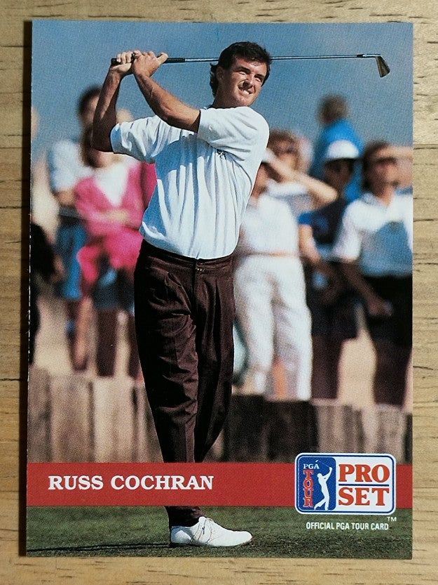 1992 Pro Set #97 Russ Cochran