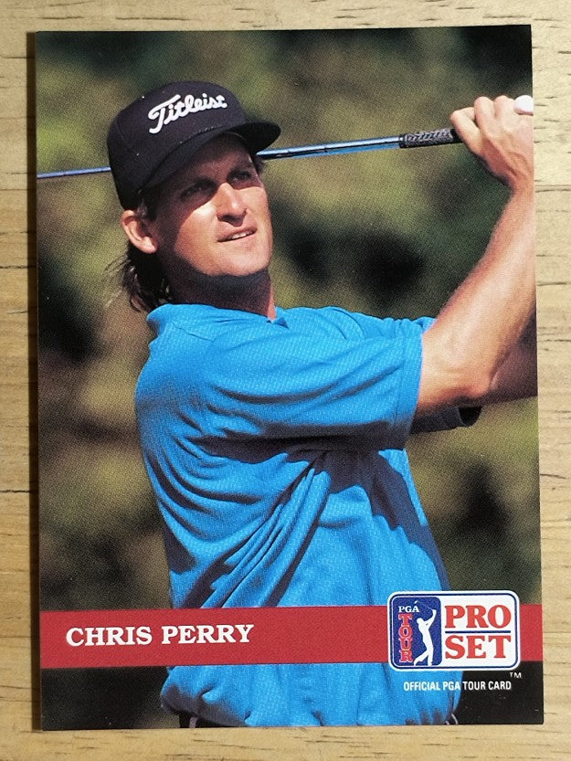 1992 Pro Set #107 Chris Perry