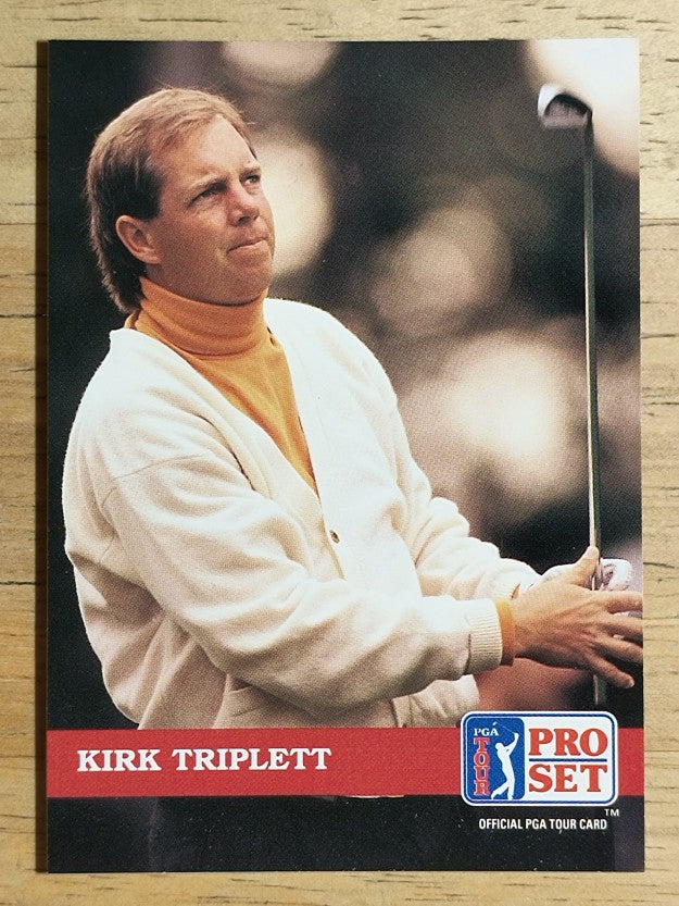 1992 Pro Set #116 Kirk Triplett