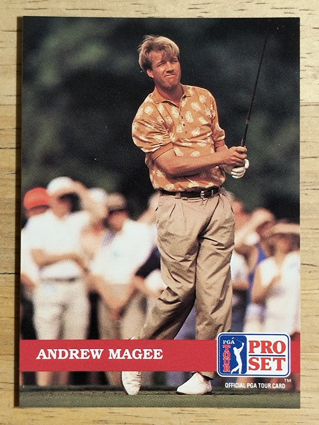 1992 Pro Set #118 Andrew Magee