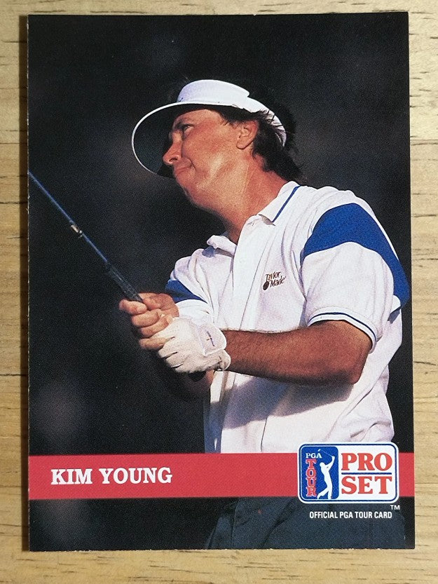 1992 Pro Set #128 Kim Young