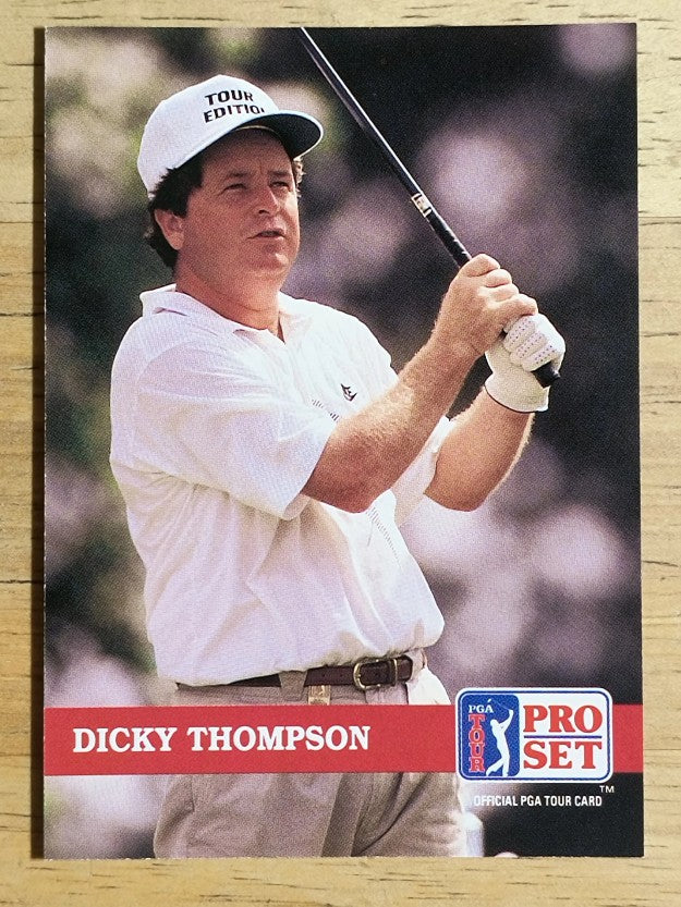 1992 Pro Set #133 Dicky Thompson