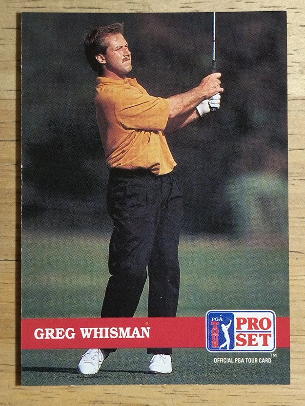 1992 Pro Set #135 Greg Whisman