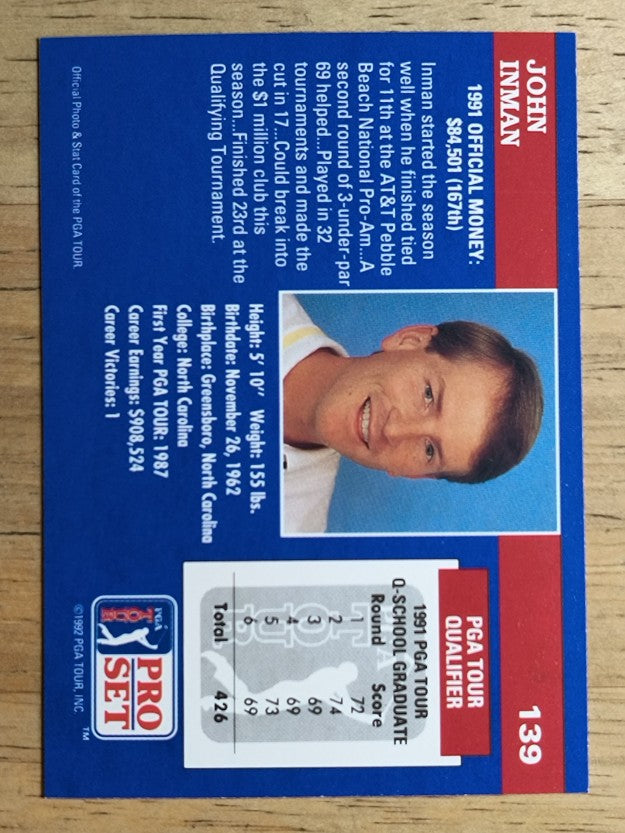 1992 Pro Set #139 John Inman