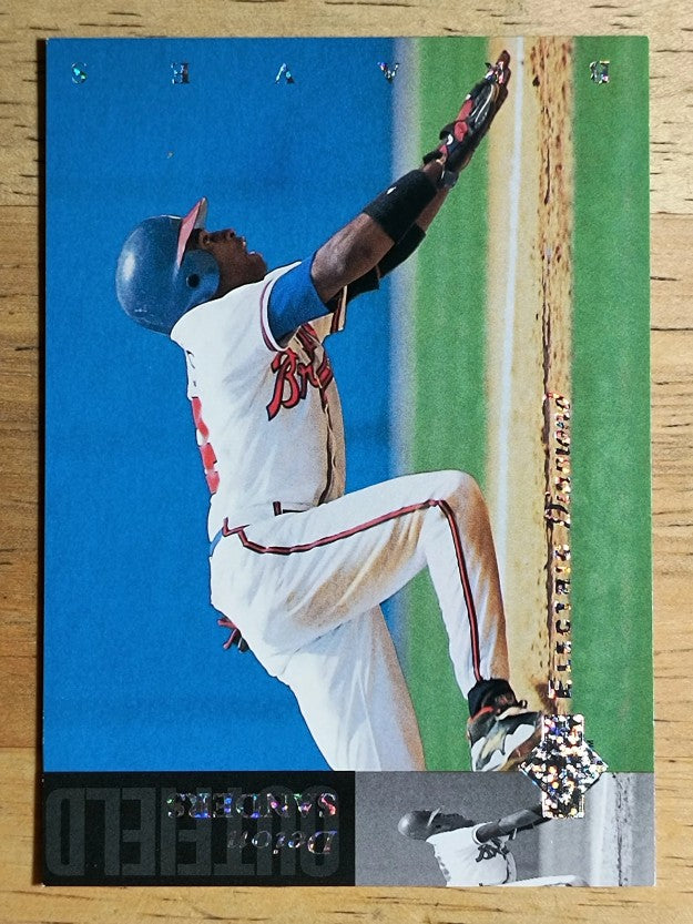 1994 Upper Deck Electric Diamond #85 Deion Sanders
