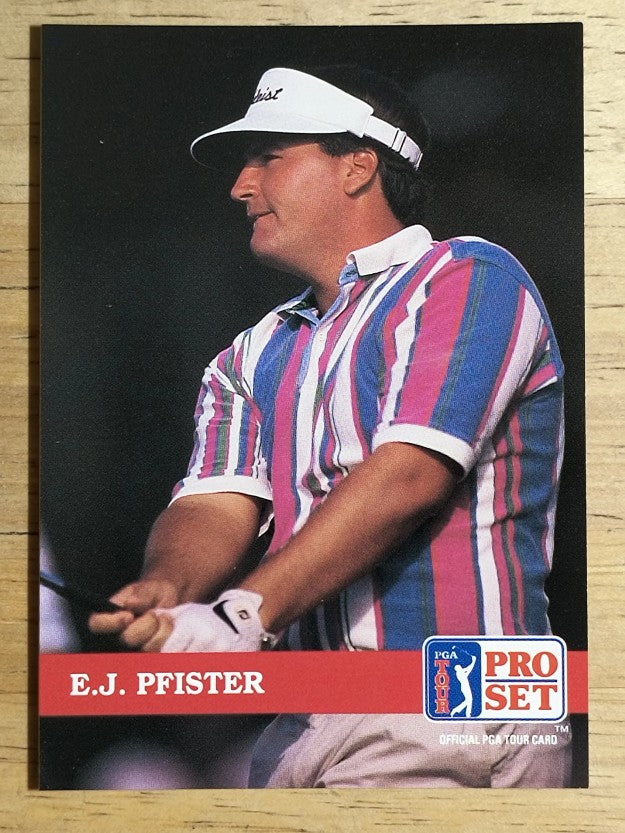 1992 Pro Set #153 E.J. Pfister RC