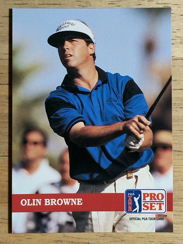 1992 Pro Set #174 Olin Browne RC