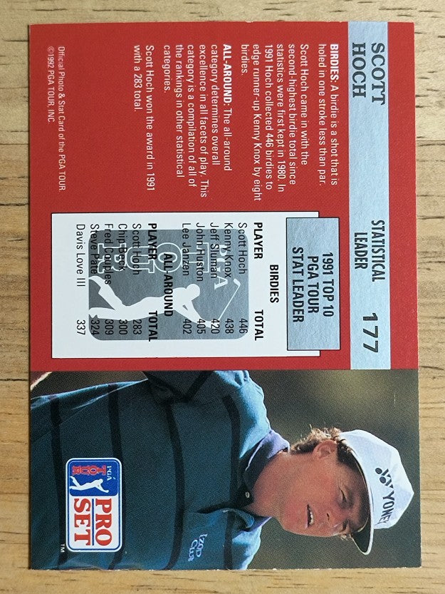1992 Pro Set #177 Scott Hoch SL