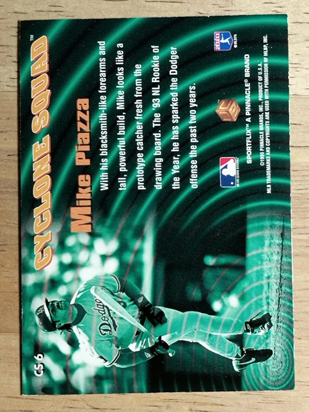 1995 UC3 Cyclone Squad #CS6 Mike Piazza