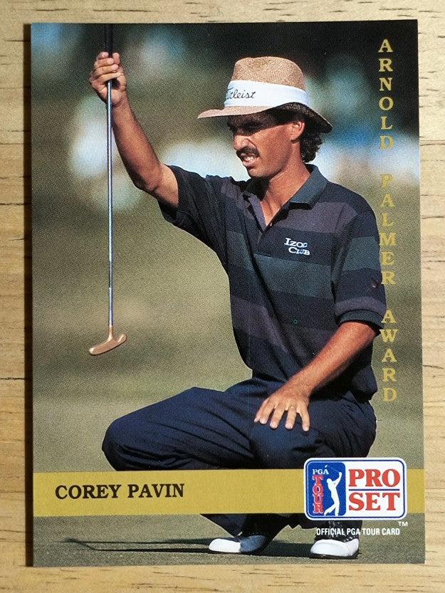 1992 Pro Set #185 Corey Pavin AW