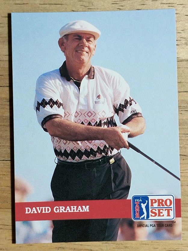 1992 Pro Set #188 David Graham