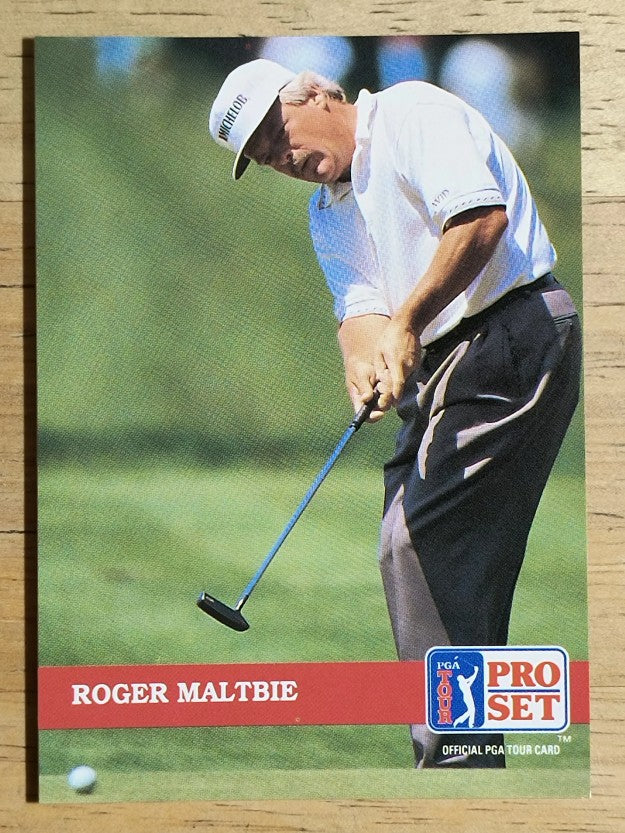 1992 Pro Set #195 Roger Maltbie