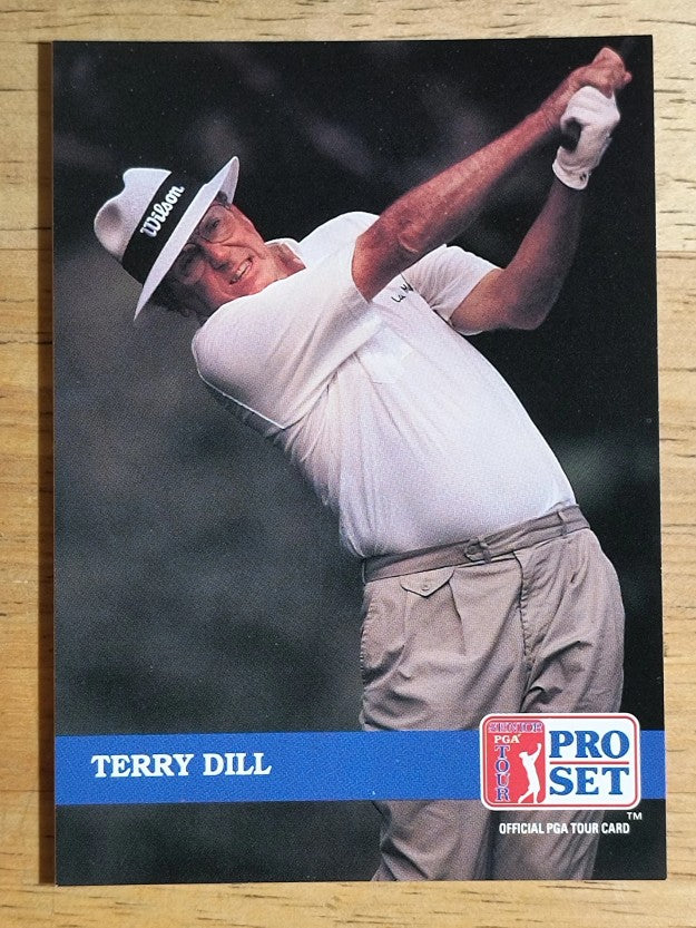 1992 Pro Set #208 Terry Dill