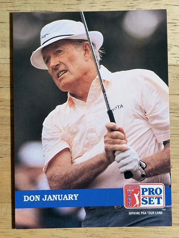 1992 Pro Set #213 Don January
