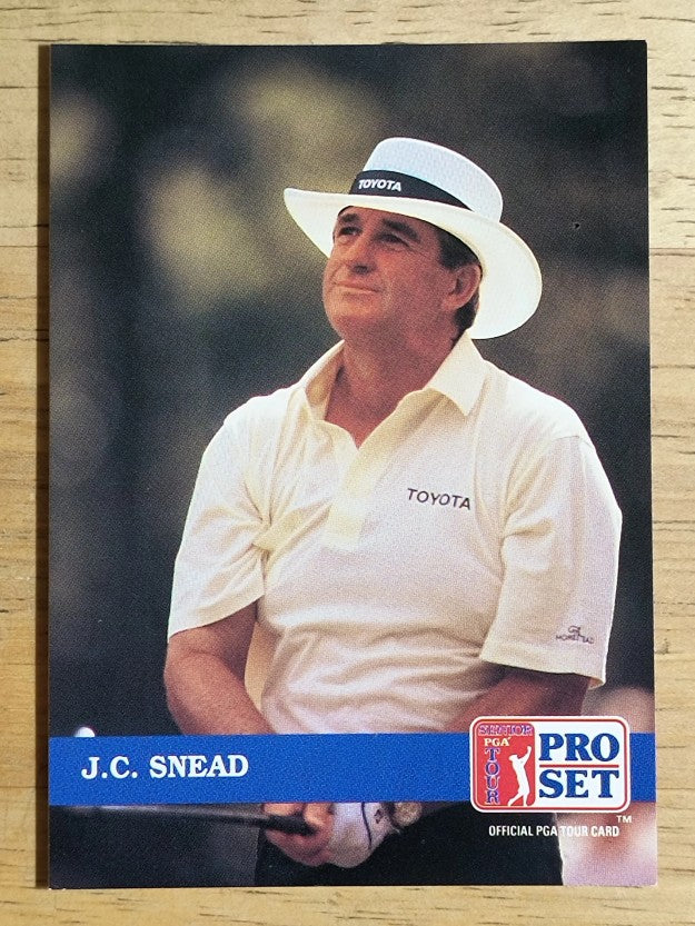 1992 Pro Set #216 J.C. Snead