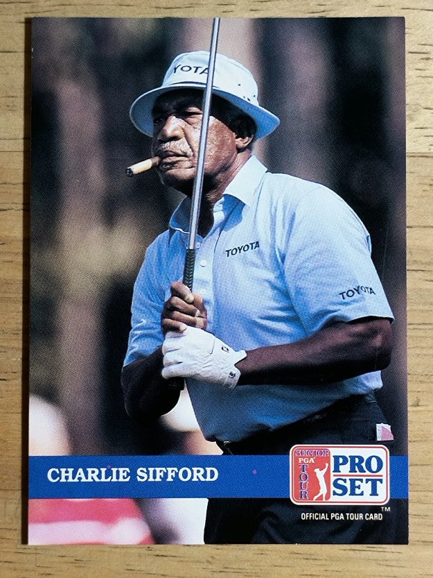 1992 Pro Set #243 Charlie Sifford