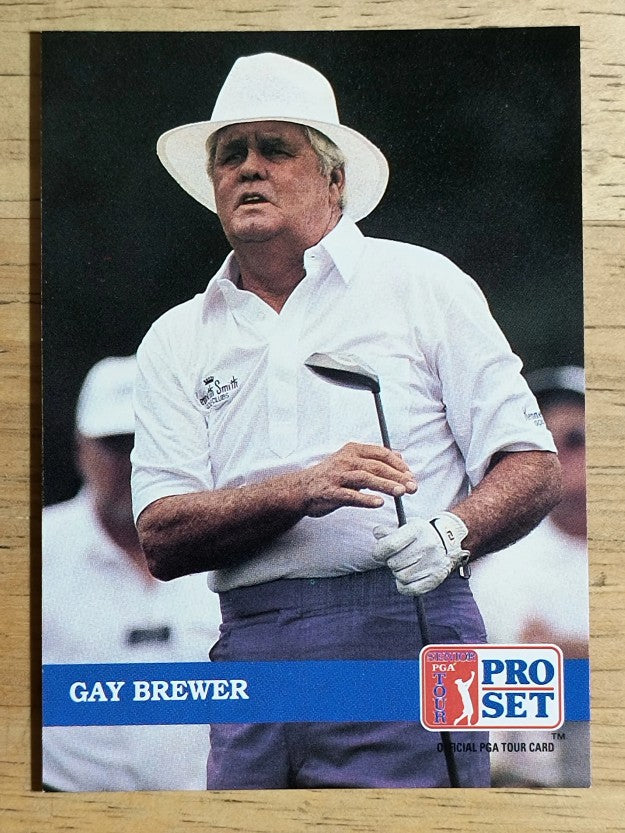 1992 Pro Set #246 Gay Brewer